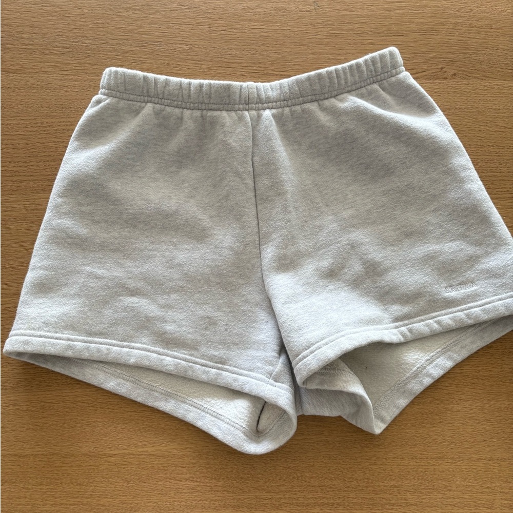 Aritzia Light Gray Athletic Sweat Shorts